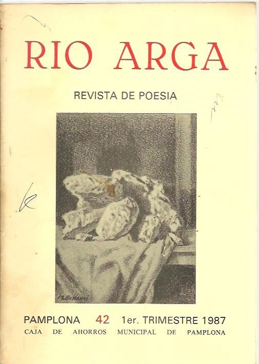RIO ARGA. REVISTA DE POESIA. N. 42. PRIMER TRIMESTRE 1987.