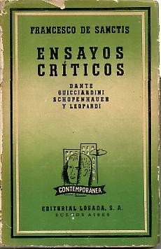 SCHOPENHAUER Y LEOPARDI Y OTROS ENSAYOS CRITICOS.