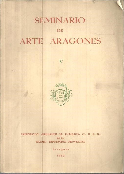 SEMINARIO DE ARTE ARAGONES. V.