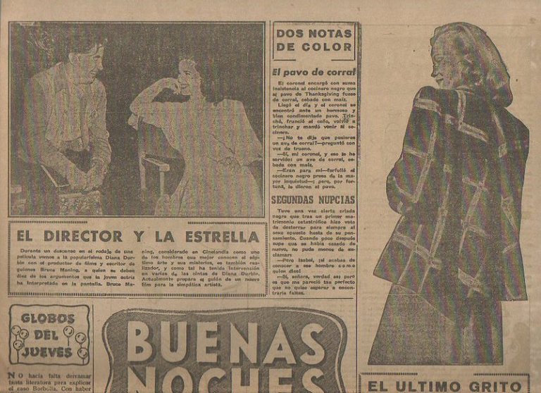 SUPLEMENTO. BUENAS NOCHES. MADRID, JUEVES, 14 DICIEMBRE, 1944.