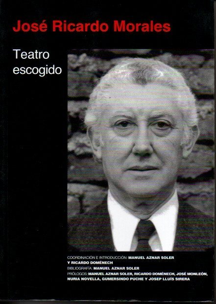 TEATRO ESCOGIDO. EL EMBUSTERO EN SU ENREDO. LAS HORAS CONTADAS. LA ODISEA. OFICIO DE TINIEBLAS. LA IMAGEN. ARDOR CON ARDOR SE APAPGA. ORFEO Y EL DESODORANTE. EDIPO REINA O LA PLANIFICACION. SOBRE ALGUNAS ESPECIES EN VIAS DE EXTINCION.