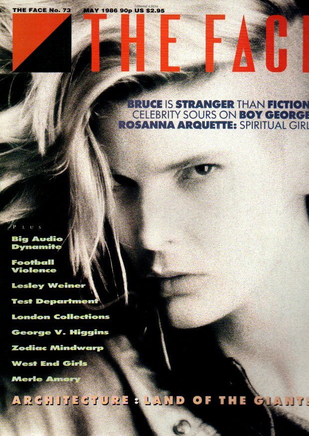 THE FACE. N. 73. MAY 1986.