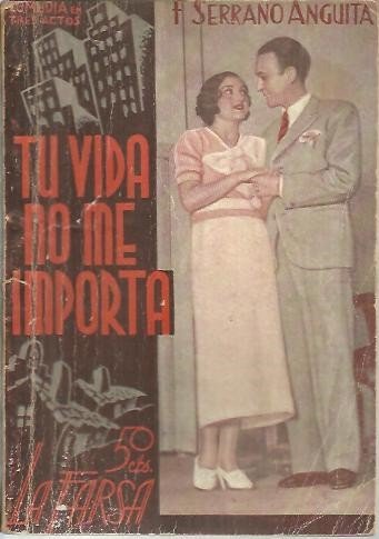 TU VIDA NO ME IMPORTA.