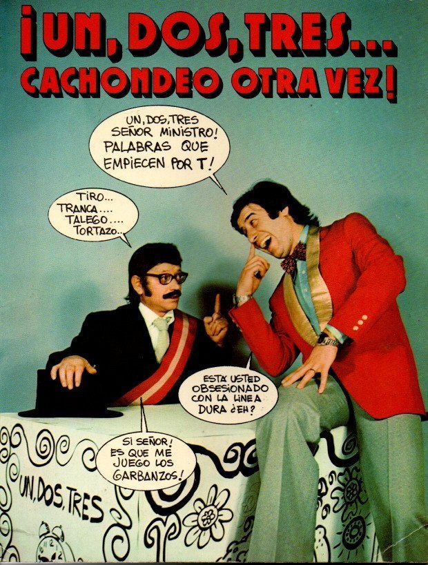 ¡UN, DOS, TRES. CACHONDEO OTRA VEZ!.