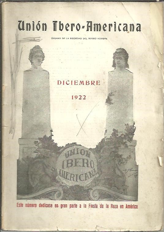 UNION IBEROAMERICANA. ORGANO DE LA SOCIEDAD DEL MISMO NOMBRE.