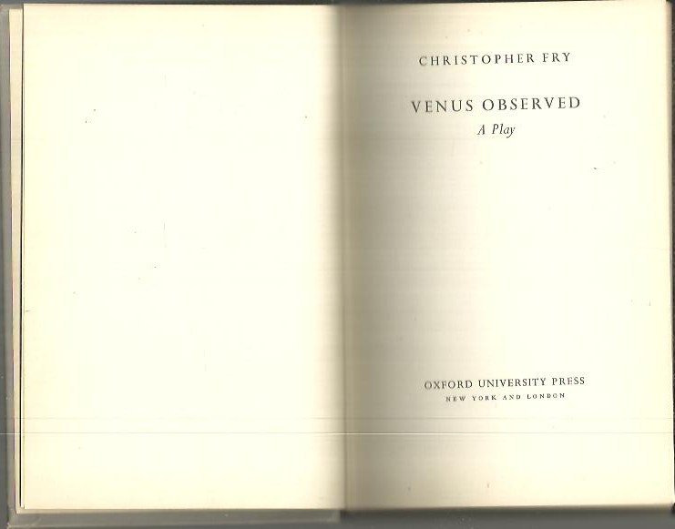 VENUS OBSERVED.