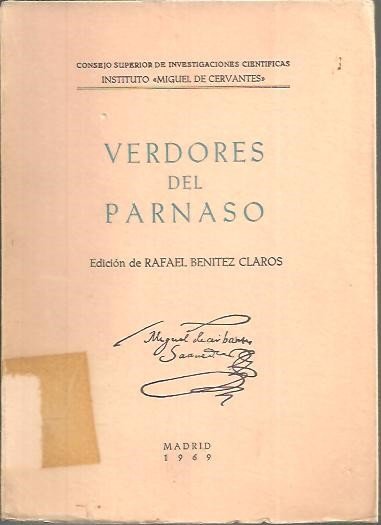 VERDORES DEL PARNASO.