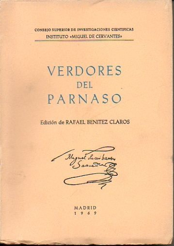 VERDORES DEL PARNASO.