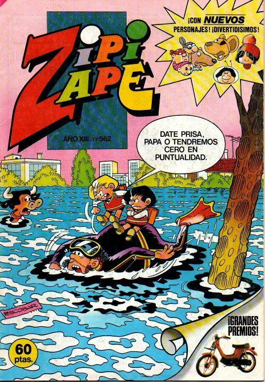 ZIPI ZAPE. AÑO XIII. N. 562. ENERO 1984.