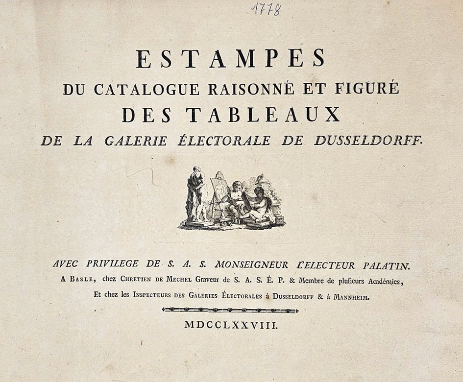 ESTAMPES DU CATALOGUE raisonné et figuré des tableaux de la …