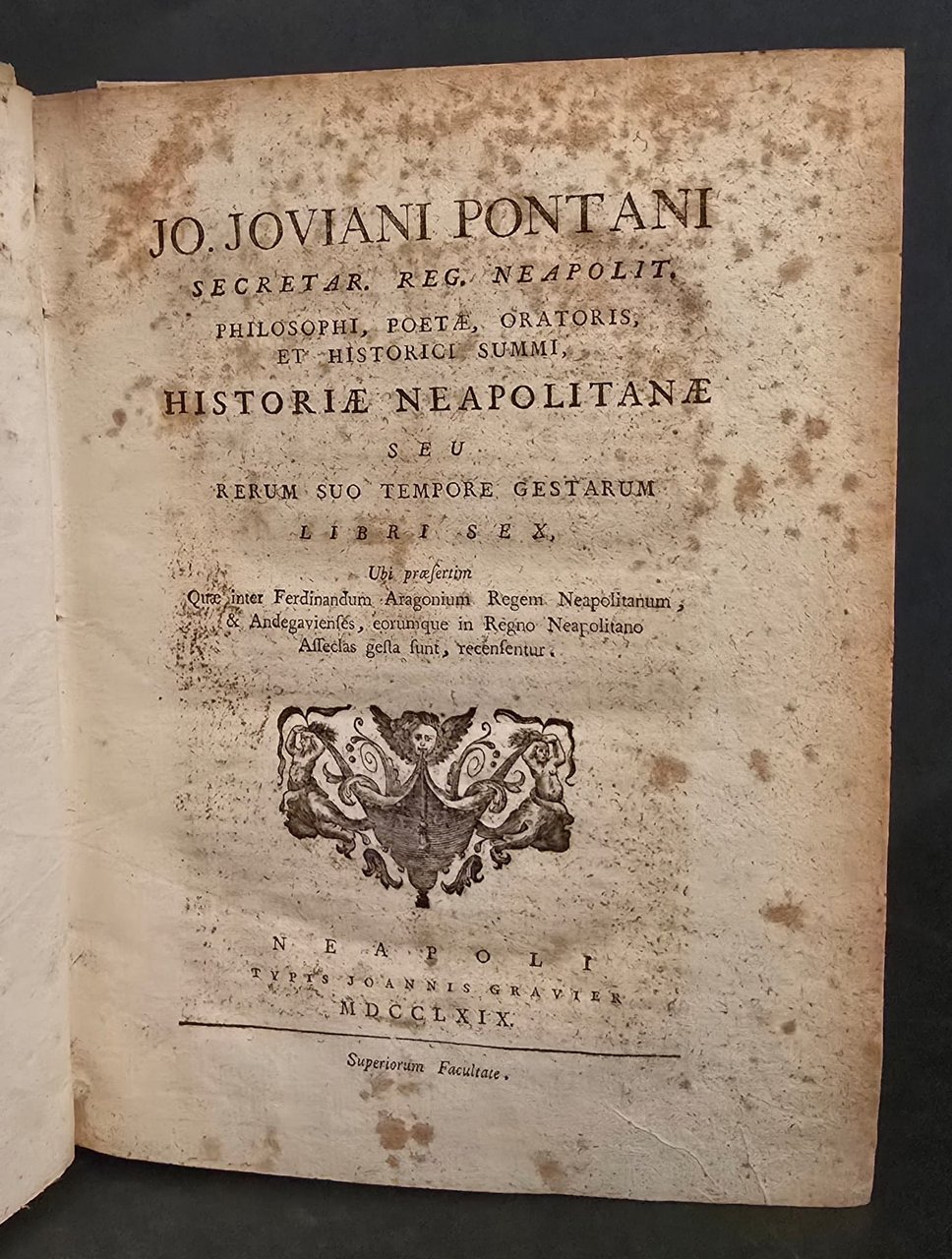 Historiae neapolitanae. | Immagine principale
