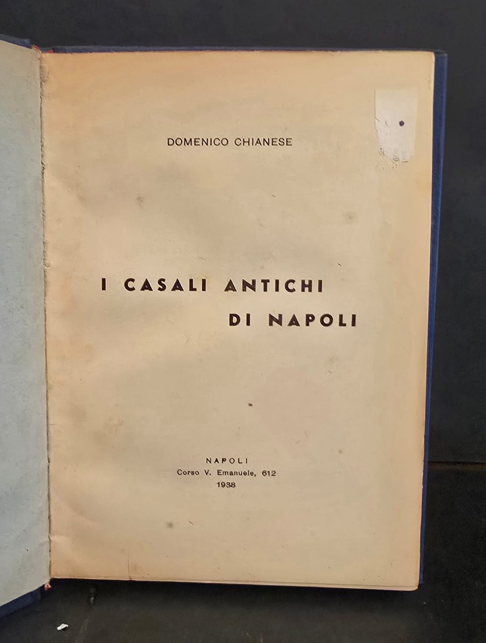 I Casali antichi di Napoli. | Immagine principale