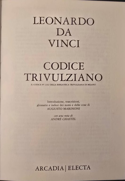 Il Codice Trivulziano nella Biblioteca Trivulziana di Milano. | Immagine Gallery 2