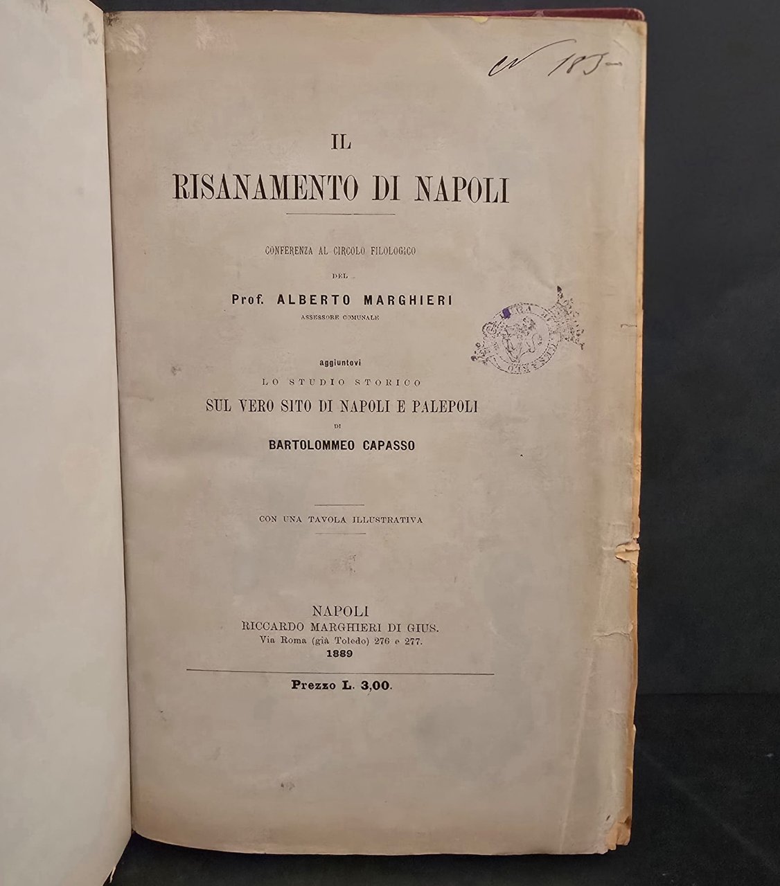 Il Risanamento di Napoli. | Immagine principale
