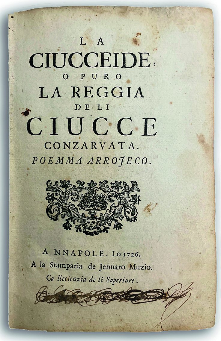 La Ciucceide, o puro La reggia de li Ciucce conzarvata. … | Immagine principale