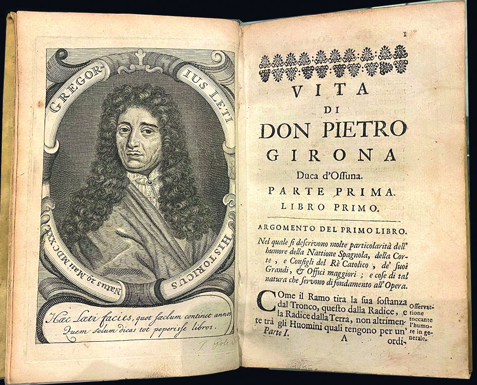 La vie de Don Pietro Giron, Duc D’Ossone viceroi de … | Immagine principale