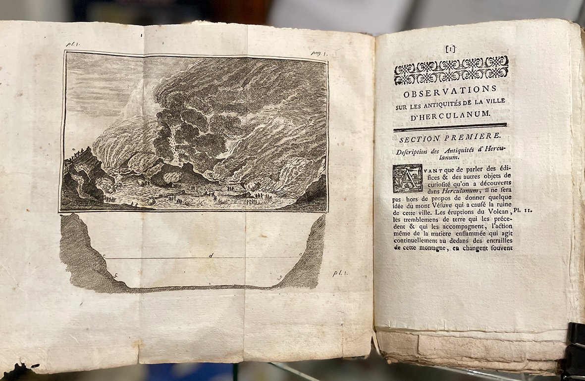 Observation sur les Antiquitès d’Herculanum; Avec Quelques Reflexions sur la …
