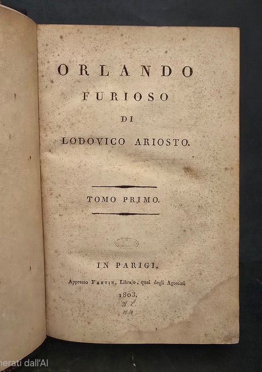 Orlando Furioso di L.A.