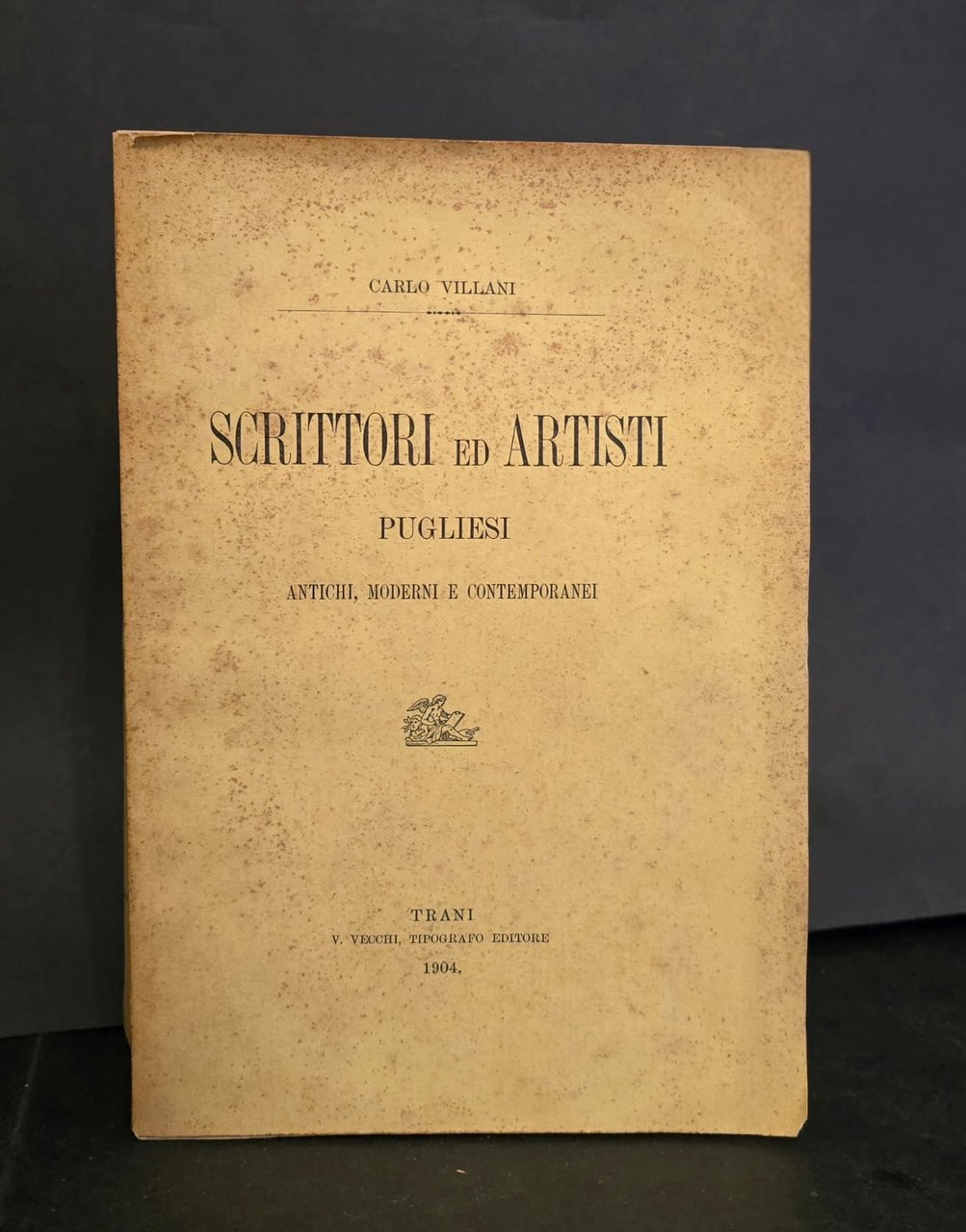 Scrittori ed artisti pugliesi. Antichi. moderni e contemporanei | Immagine principale