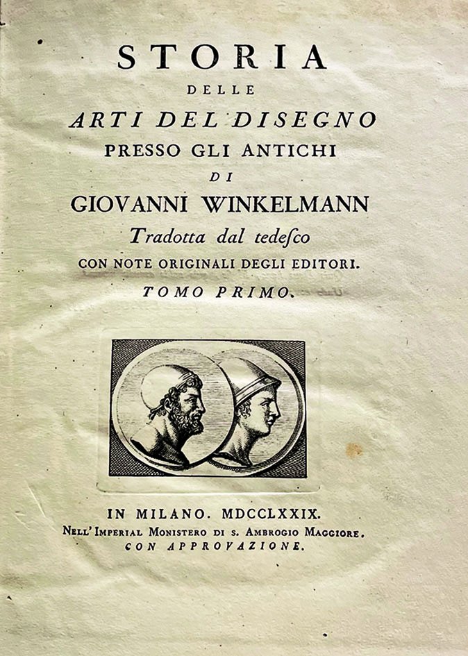 Storia delle arti del disegno presso gli antichi di G.W.