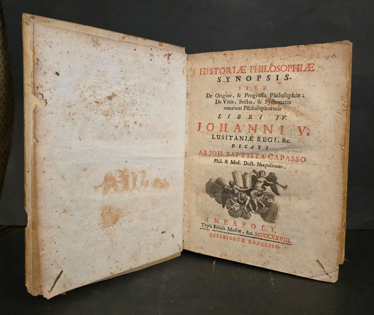 Synopsis, sive De origine & progressu philosophiae; de vitis, sectis … | Immagine principale