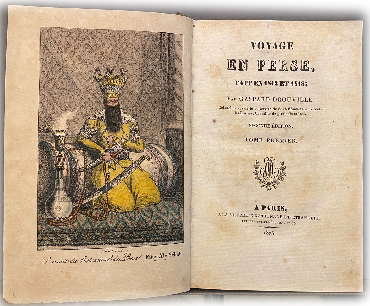 Voyage en Perse, fait en 1812 et 1813.