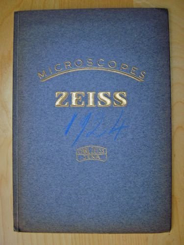 Microscopes et Appareils auxiliaires Carl Zeiss Iena. Extrait du catalogue …