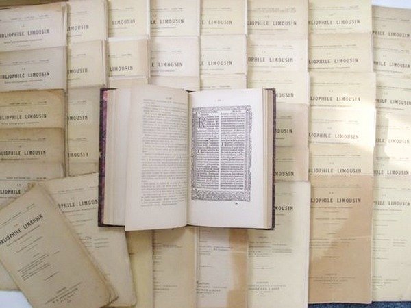 Le Bibliophile Limousin , revue bibliographique trimestrielle [ 1893 et …