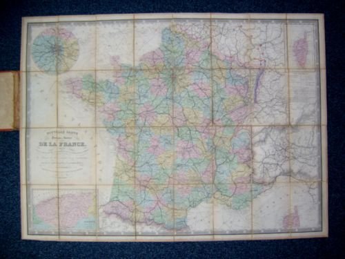 Carte Routière de la France à l'usage des Voyageurs. Nouvelle …