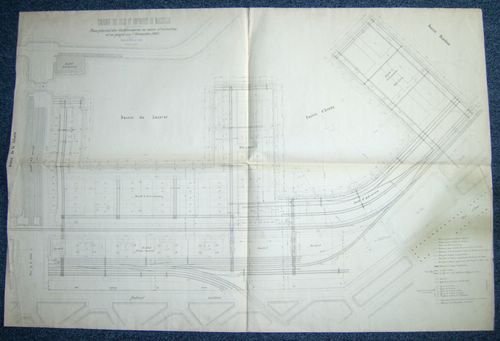 Compagnie des Docks et Entrepôts de Marseille. Plan général des …