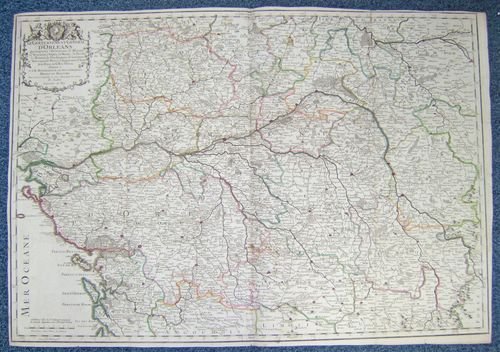 Le Gouvernement Général d'Orléans [ Carte ] qui comprend l'Orléanois, …