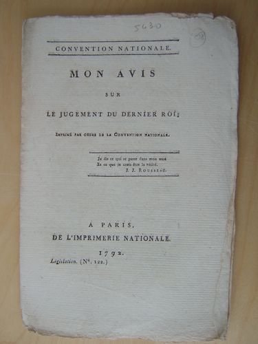 Mon Avis sur le Jugement du Dernier Roi