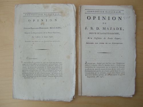 Opinion de J. B. D. Mazade, Député de la Haute-Garonne, …