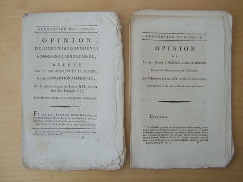 Opinion de Sim.Jac.-Henri Bonnesoeur-Bourginière, Député du Département de la Manche, …