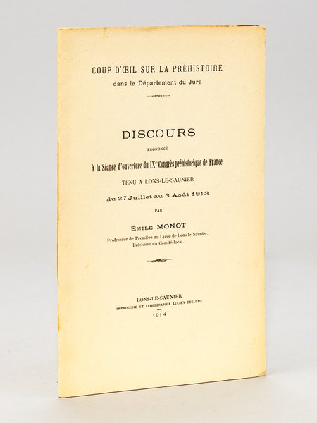 Coup d'oeil sur la Préhistoire dans le Département du Jura. … | Immagine principale