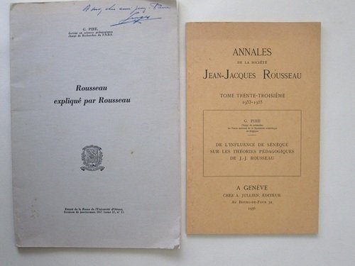 Rousseau expliqué par Rousseau [ On joint : ] De … | Immagine principale