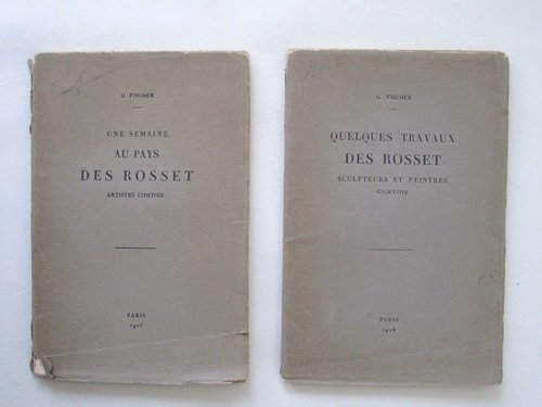 Quelques travaux des Rosset, sculpteurs et peintres comtois. [ On … | Immagine principale