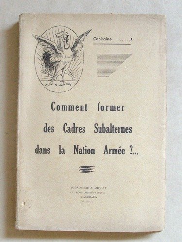 Comment former des cadres subalternes dans la Nation armée ? … | Immagine principale