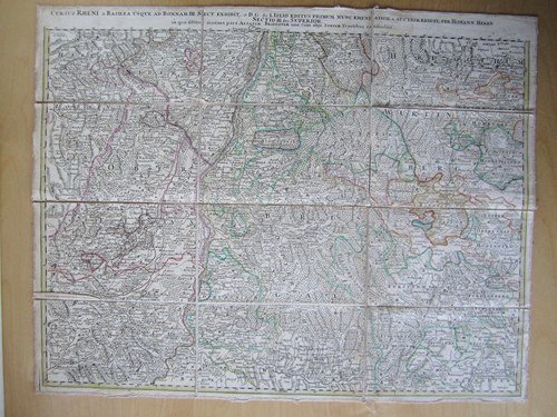 Cursus Rheni a Basilea usque Bonnam III Sect. exhibit. Sectio …