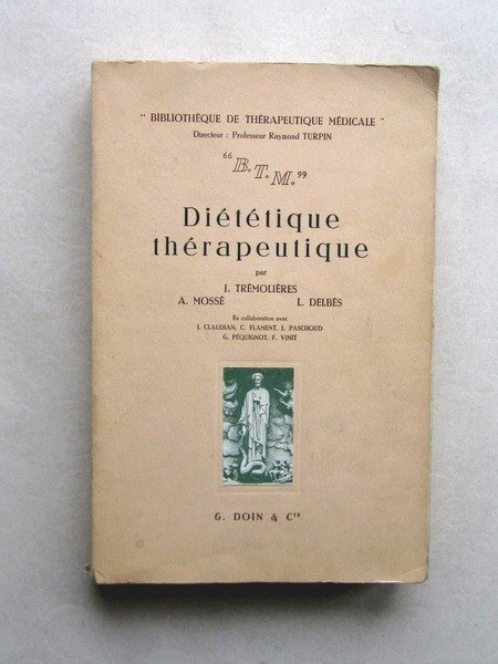 Diététique thérapeutique.