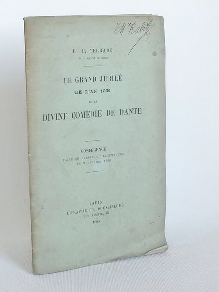 Le Grand Jubilé de l'an 1300 et la Divine Comédie …