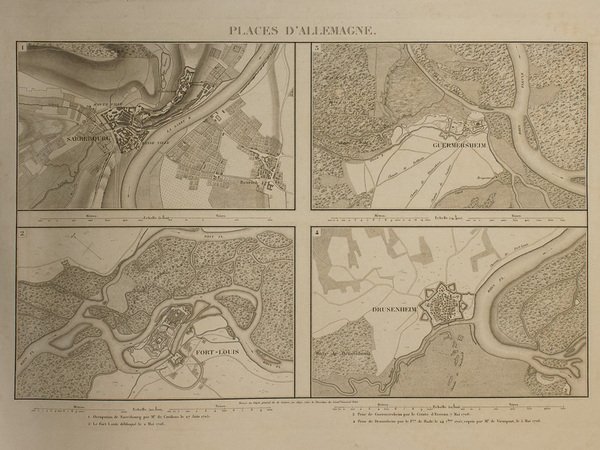 Places d'Allemagne. Occupation de Sarrebourg par Mr. de Conflans le …