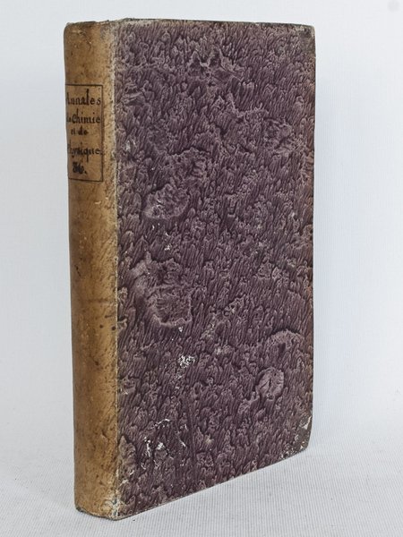 Annales de Chimie et de Physique. 1827 - Volume 3 …