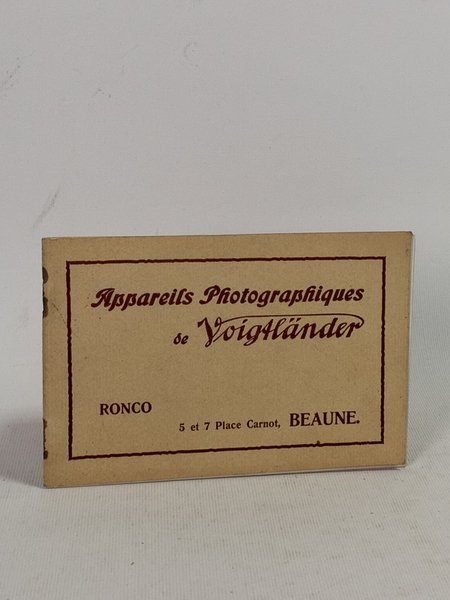 Appareils Photographiques de Voigtländer.