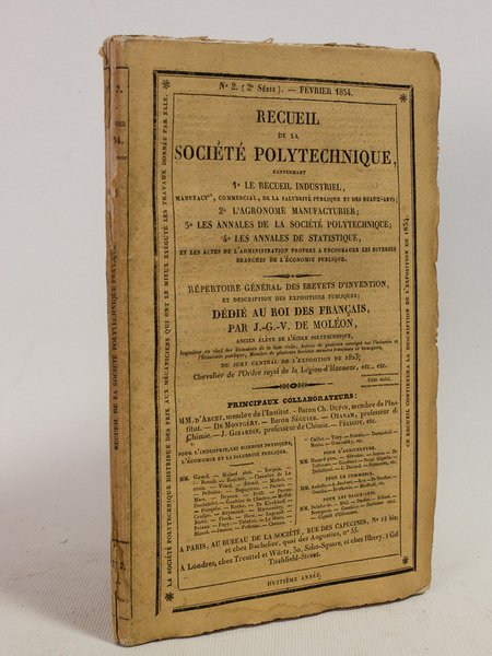Recueil de la Société Polytechnique renfermant 1° Le Recueil industriel …
