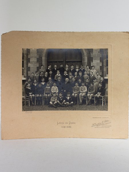 Photographie de Classe Lycée de Douai Année scolaire 1931-1932 [ …