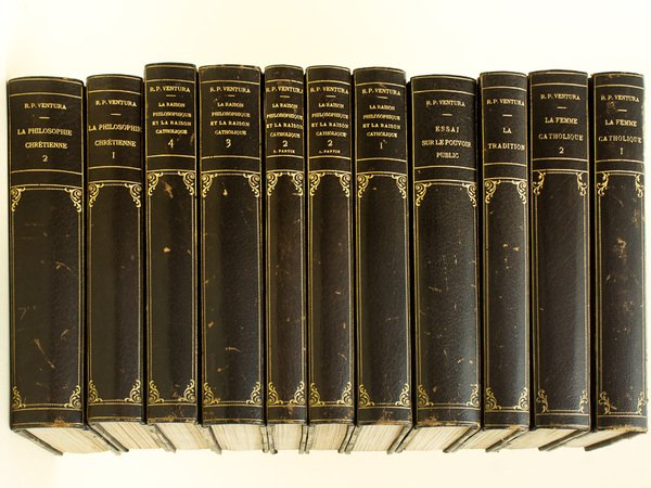 [ Oeuvres du Père Ventura de Raulica - 11 Volumes …