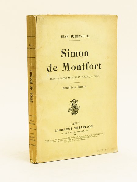 Simon de Montfort. Pièce en quatre actes et un tableau, … | Immagine principale