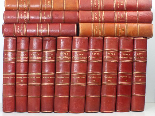 Revue Pratique d'Apologétique. Tomes 1 à 16 (de la Première …