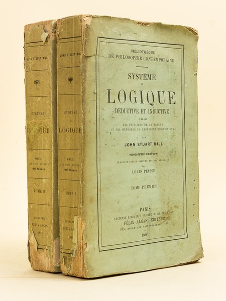 Système de logique déductive et inductive (2 Tomes - Complet …